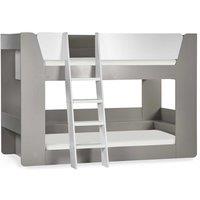 Julian Bowen Parsec Bunk Bed Taupe & White, Brown