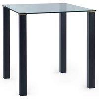 Julian Bowen Piero Square Table, Black