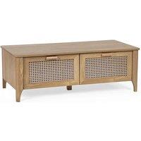 Julian Bowen Sydney 2 Drawer Coffee Table, Brown