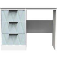 Welcome Furniture Ready Assembled Las Vegas Vanity In Duck & White, Blue