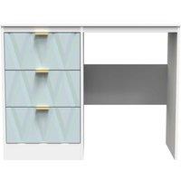 Welcome Furniture Ready Assembled Las Vegas Vanity In Duck & White, Blue