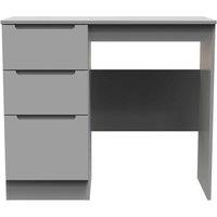Welcome Furniture Ready Assembled Milan Vanity In Dusk Grey, Grey