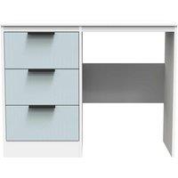 Welcome Furniture Ready Assembled Nashville Vanity In Duck & White, Blue