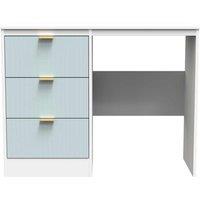 Welcome Furniture Ready Assembled Nashville Vanity In Duck & White, Blue