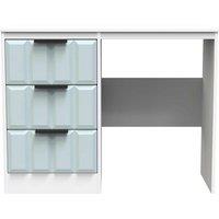 Welcome Furniture Ready Assembled New York Vanity In Duck & White, Blue