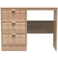 Welcome Furniture Ready Assembled New York Vanity In Bardolino Oak, Brown
