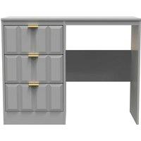 Welcome Furniture Ready Assembled New York Vanity In Dusk Grey, Grey