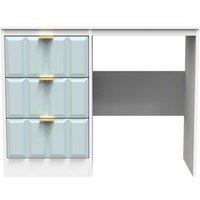 Welcome Furniture Ready Assembled New York Vanity In Duck & White, Blue