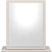 Welcome Furniture Ready Assembled Sussex Small Mirror In Kashmir Ash & Bardolino Oak, Cream