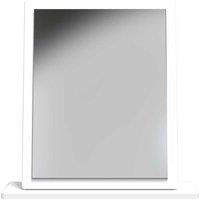 Welcome Furniture Ready Assembled Sussex Small Mirror In White Ash & Bardolino Oak, White