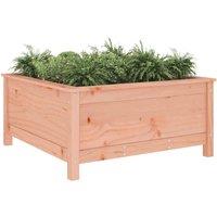 vidaXL Garden Planter 82.5x82.5x39 cm Solid Wood Douglas, Brown