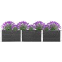 vidaXL Garden Raised Bed 300x50x54 cm - Grey, Grey