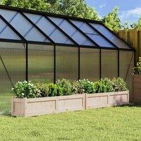 vidaXL Garden Planters 2 pcs Solid Pine, Brown