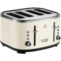 Russell Hobbs Stylevia 4 Slice Toaster Cream 26291, Cream