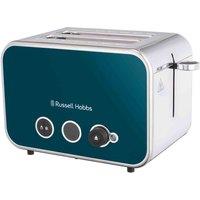 Russell Hobbs Distinctions 2 Slice Toaster Ocean Blue 26431, Blue