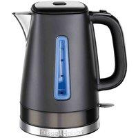 Russell Hobbs Matte Black Kettle 1.7L 26140, Black