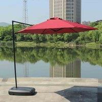 East 2.7M Cantilever Parasol-Wine