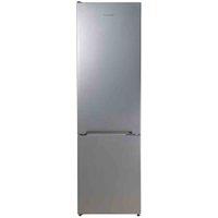 Russell Hobbs Silver 54Cm Wide 180Cm High Freestanding Frost Free Fridge Freezer, Silver