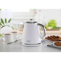 Daewoo Stirling 1.7L 3Kw Pyramid Kettle White, White