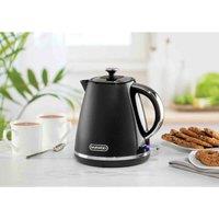 Daewoo Stirling 1.7L 3Kw Pyramid Kettle Black, Black