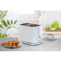 Daewoo Stirling 2 Slice Toaster White, White