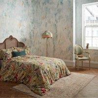 Ew By Edinburgh Weavers Morton Floral Premium Cotton Sateen Double Duvet Cover Set Chintz, Multi