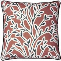 furn. Furn. Annika Floral Polyester Filled Cushion In Oatmeal 50 X 50Cm, Multi
