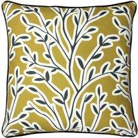 furn. Furn. Annika Floral Polyester Filled Cushion In Slate Blue 50 X 50Cm, Multi