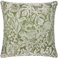 Wylder Bengal Chenille Polyester Filled Cushion In Linen 50 X 50Cm, Multi