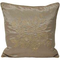Paoletti Dallas Zip Polyester Filled Cushion In Smoky 43 X 43Cm, Multi