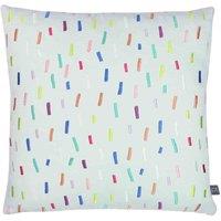 Prestigious Textiles Furn. Dune Tasselled Polyester Filled Cushion In Blush 43 X 43Cm, Multi