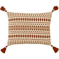 Yard Paoletti Gatsby Jacquard Piped Polyester Filled Cushion In Emerald 55 X 55Cm, Multi