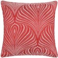 Paoletti Georgiana Botanical Polyester Filled Cushion In Slate Blue 43 X 43Cm, Multi