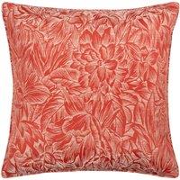 Wylder Grantley Jacquard Piped Polyester Filled Cushion In Natural 50 X 50Cm, Multi