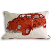Paoletti Honeypot Lane Floral Polyester Filled Cushion In White 43 X 43Cm, Multi