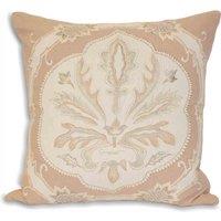 Paoletti Furn. Medina Velvet Tasselled Polyester Filled Cushion In Berry 43 X 43Cm, Multi