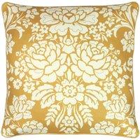 Paoletti Melrose Floral Polyester Filled Cushion In Sage 50 X 50Cm, Multi