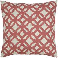 furn. Paoletti Rome City Polyester Filled Cushion In Cream 43 X 43Cm, Multi