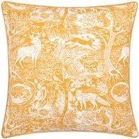 furn. Evans Lichfield Xmas Owls Polyester Filled Cushion In Multi 43 X 43Cm, Multi