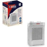 Spear & Jackson PTC Ceramic Heater - 1500 watt, Grey