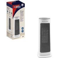 Spear & Jackson PTC Ceramic Fan Heater, White