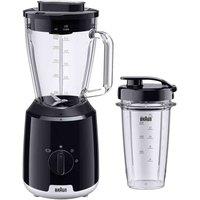 Braun 600W 1.5L Powerblend 1 Jug Blender Black, Black