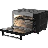 Dualit 22L Mini Oven With Curved Back & Accessories, Black