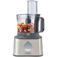 Kenwood 800W Multipro Comp 5In1 Food Proc W Weighing Stainless Steel, Silver