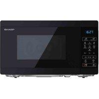 Sharp 20L 800W Solo Digital Microwave Black