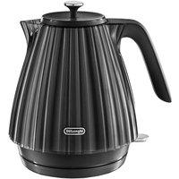 Delonghi 1.7L Ballerina Kettle Black, Black