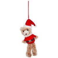 Three Kings Teddy Santa Pendant, Multi