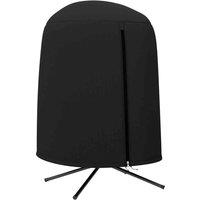 Outsunny Hanging Egg Chair Cover - Black, Black
