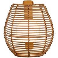 Suntime Bossa 25 Battery Wall Lamp, Brown