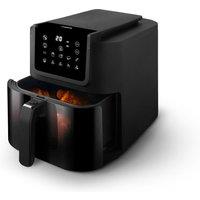 Tower Vortx 8L Slim Line Air Fryer Digital Matte Black, Black